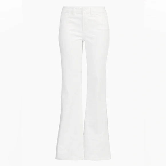 NWT Good American Good Legs Flare White Jeans Sz 2/26 - Picture 2 of 10